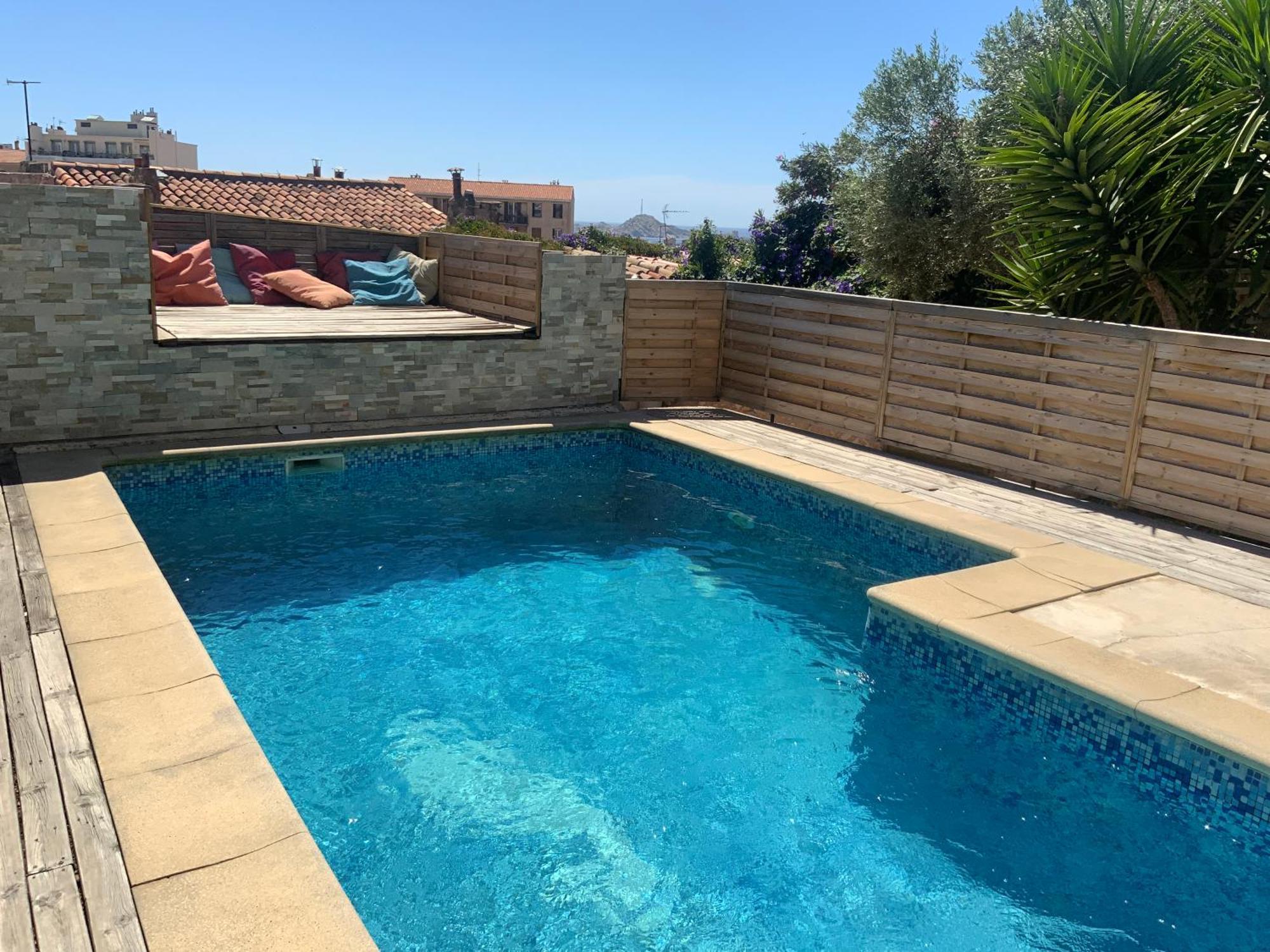 Apartament Pour 4 Face A La Piscine Marsylia Zewnętrze zdjęcie